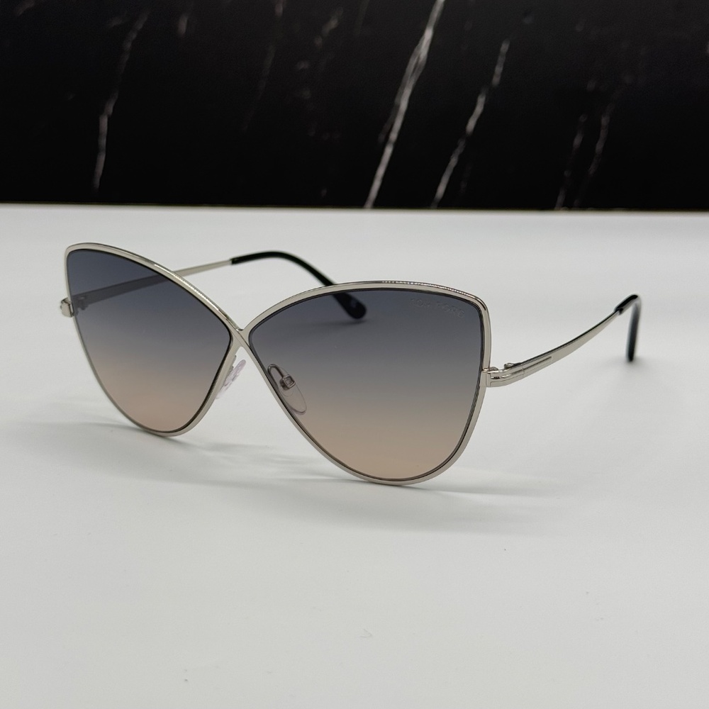NEW TOM FORD TF569 16B WOMEN BUTTERFLY SUNGLASSES TOM FORD ELISE-02 FT0569/S 16B - Picture 2 of 11